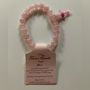 Rose Quartz bracelet, NWT